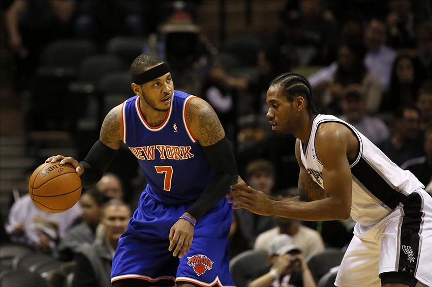 NBA - Kawhi Leonard et Paul George montent au créneau pour Carmelo Anthony