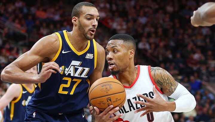 Rudy Gobert se paye Lillard et Whiteside