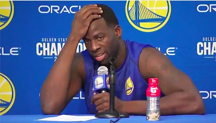 Draymond Green dépité