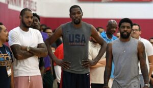 NBA – Carmelo Anthony s’exprime sur le choix de Kevin Durant et Kyrie Irving