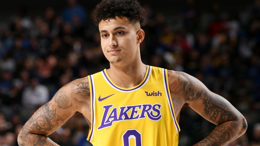 Kyle Kuzma en difficulté