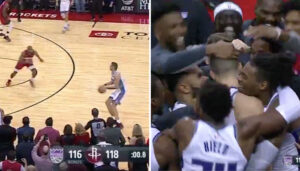 NBA – Nemanja Bjelica termine les Rockets d’un buzzer-beater depuis le parking !