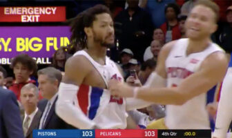 NBA – Derrick Rose assassine les Pelicans à 0:03 seconde de la fin du match ! Derrick Rose inscrit un game-winner pour les Detroit Pistons