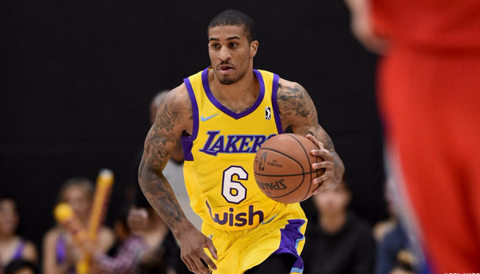 Gary Payton II sous le maillot des Lakers