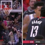NBA – Énorme défense des arbitres qui volent 2 points à James Harden !