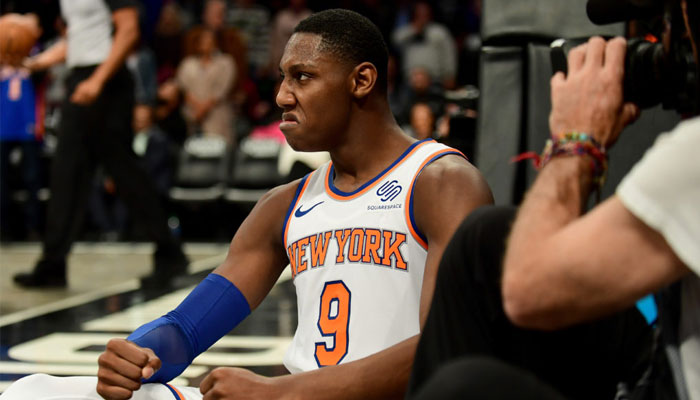RJ Barrett des New York Knicks