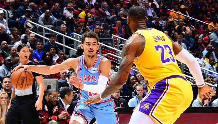 Trae Young a battu un record de précocité. Il dépasse ainsi LeBron James