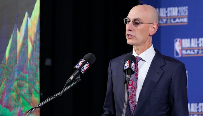 Adam Silver s'exprime face aux médias