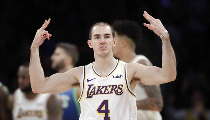 Alex Caruso explique pourquoi il est resté aux Lakers