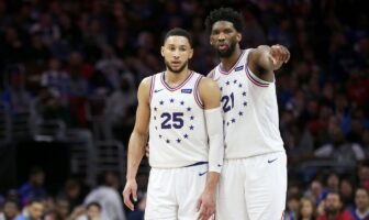 NBA – Les Celtics se paient la tête de Ben Simmons Ben Simmons et Joel Embiid sous le maillot des Sixers