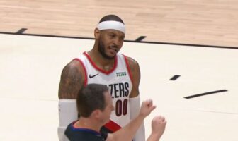 NBA – Quand Chris Paul demande une technique pour… Carmelo Anthony Quand Chris Paul demande une technique pour Carmelo Anthony