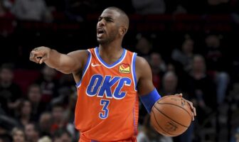 NBA – Chris Paul s’en prend sérieusement à un arbitre Chris Paul sous le maillot du Thunder