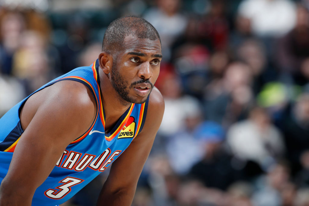 Chris Paul sous le maillot du Thunder