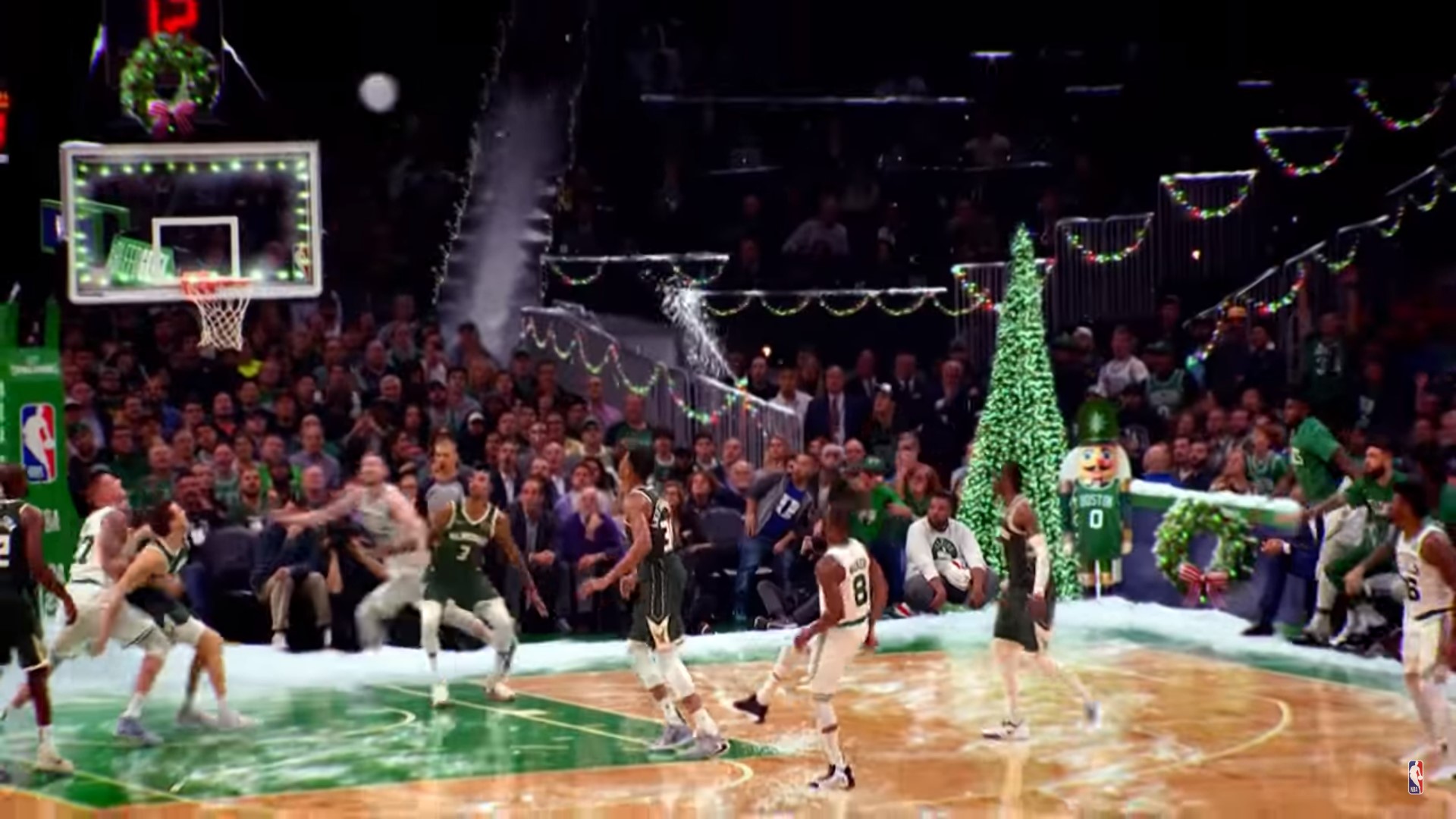 Publicité pour le Christmas Day en NBA