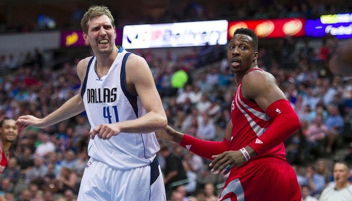 réactions de Dirk Nowitzki et Dwight Howard