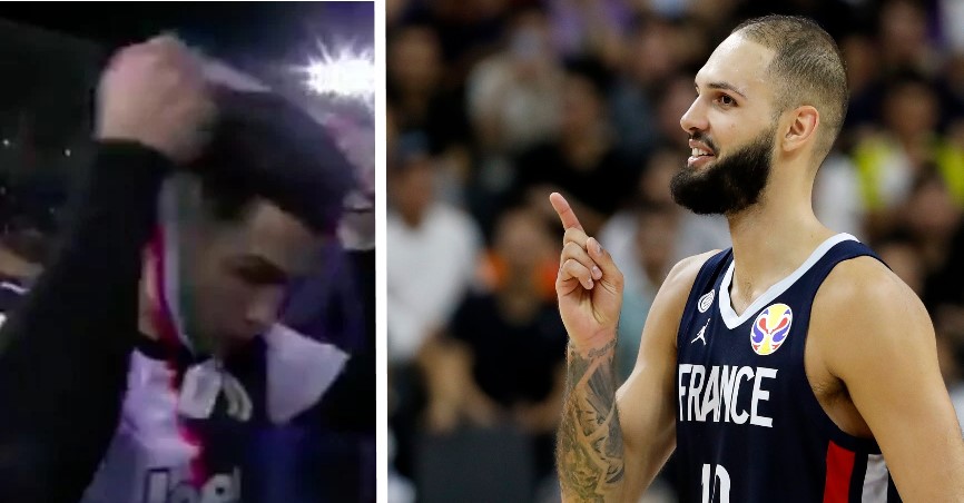 Cristiano Ronaldo et Evan Fournier