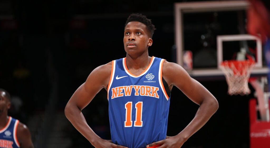 NBA - Frank Ntilikina révèle sa discussion avec J-Cole