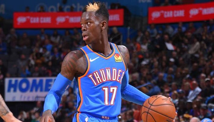 Point de chute Dennis Schroder