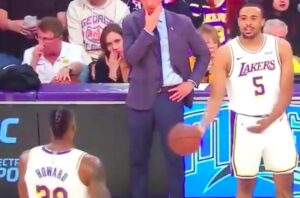NBA – Dwight Howard essaie de filouter un rookie des Lakers… sans succès