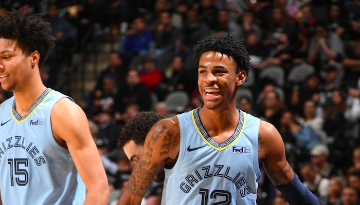 Ja Morant avec les Grizzlies