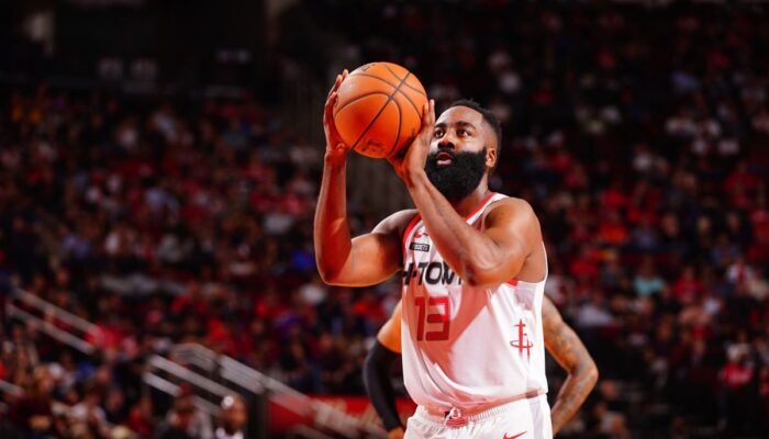 lancer-franc de James Harden