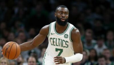 NBA – Jaylen Brown explique sa célébration buzz d’hier