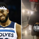 NBA – Lizzo débarque au Staples en string et drague Karl-Anthony Towns