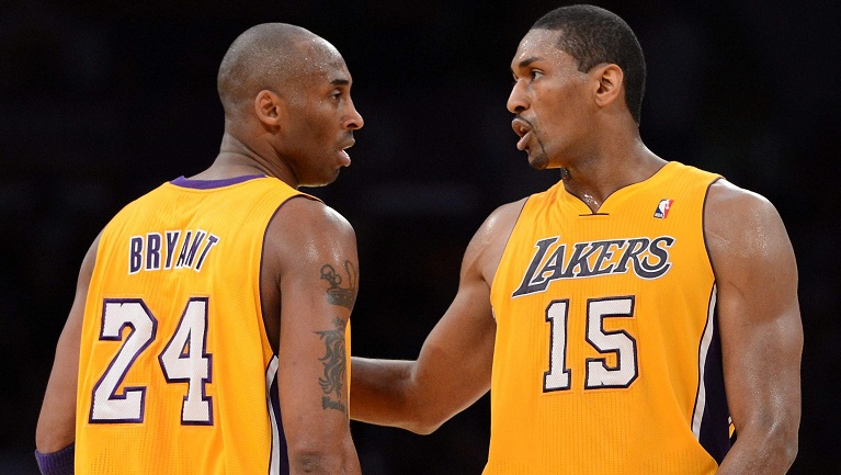 Metta World Peace compara Lakers 2010 à 2019