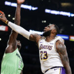 NBA – Le poster monstrueux de LeBron James !