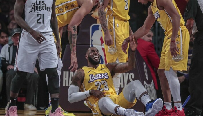 La blessure de LeBron James moins grave que prévue ?