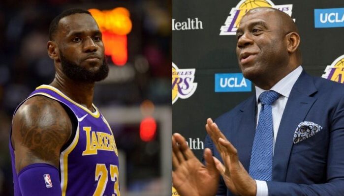 Magic Johnson et LeBron James