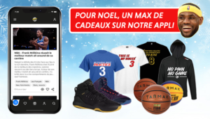 Pour Noël, 87 cadeaux à gagner sur l&rsquo;appli Parlons Basket !
