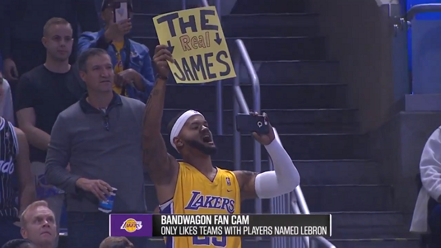 Magic troll sauvagement fans lakers