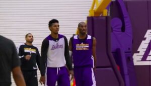 NBA – La cible de la célèbre gueulante de Kobe à l’entraînement des Lakers révélée