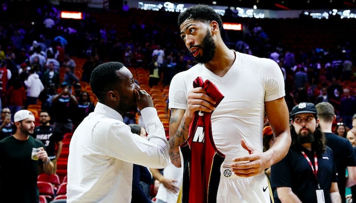 échange entre Rich Paul et Anthony Davis