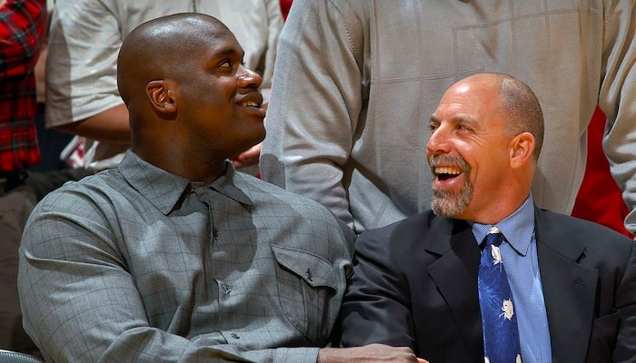 Shaquille O'Neal et Gary Vitti