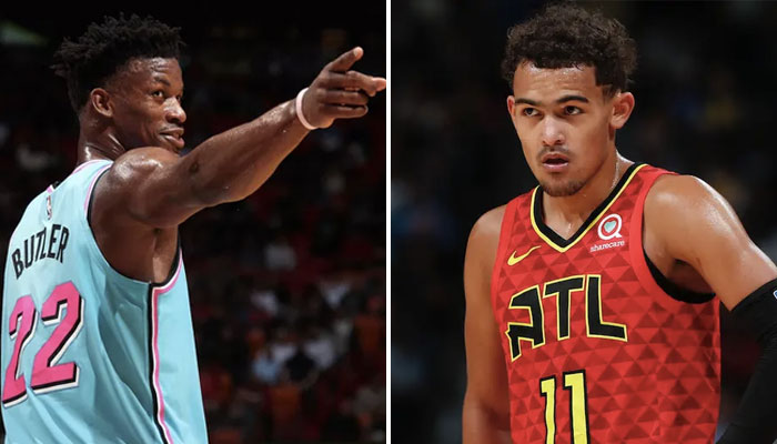 Jimmy Butler trolle Trae Young