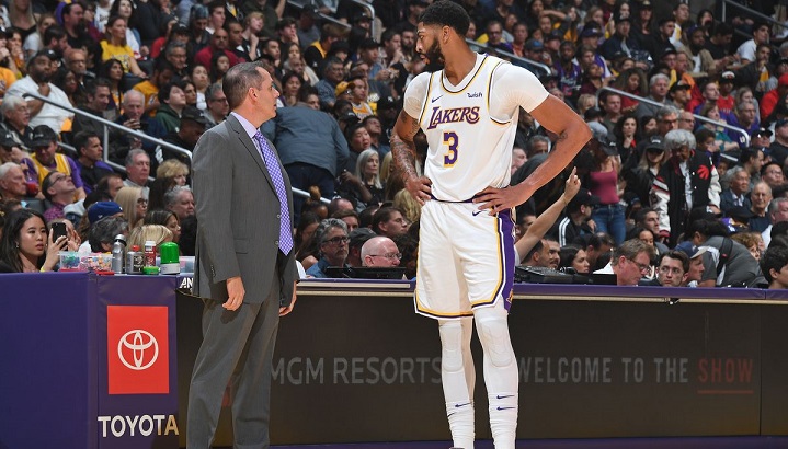 Frank Vogel très anxieux sur situation Anthony Davis