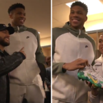 NBA – Quand Neymar et Mbappé débarquent dans le vestiaire des Bucks !