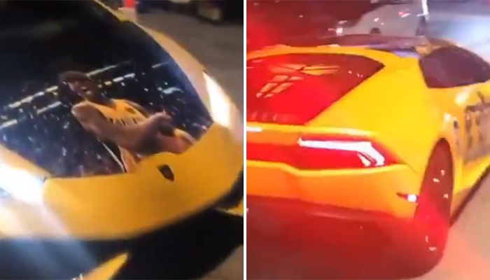 Lamborghini en hommage à Kobe Bryant