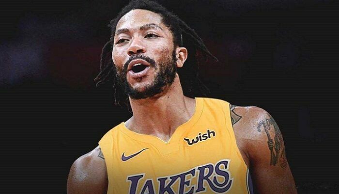 Derrick Rose maillot Lakers