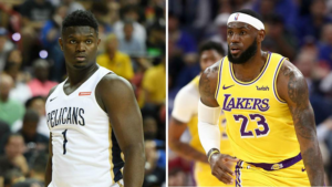 NBA – La photo virale incroyable de Zion Williamson face aux Lakers