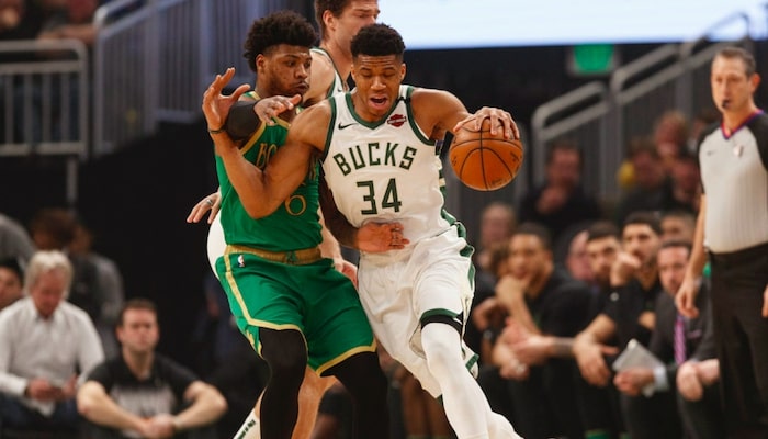 défense de marcus smart sur giannis