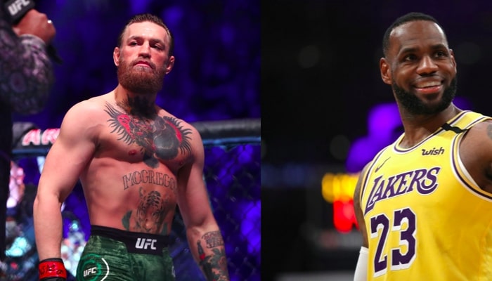 lebron réagit au combat de Conor McGregor