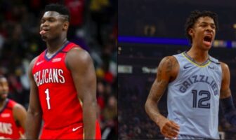 NBA – Ja Morant réagit au match fracassant de Zion Williamson