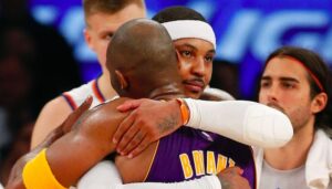 NBA – Carmelo explique comment il a gagné le respect de Kobe Bryant