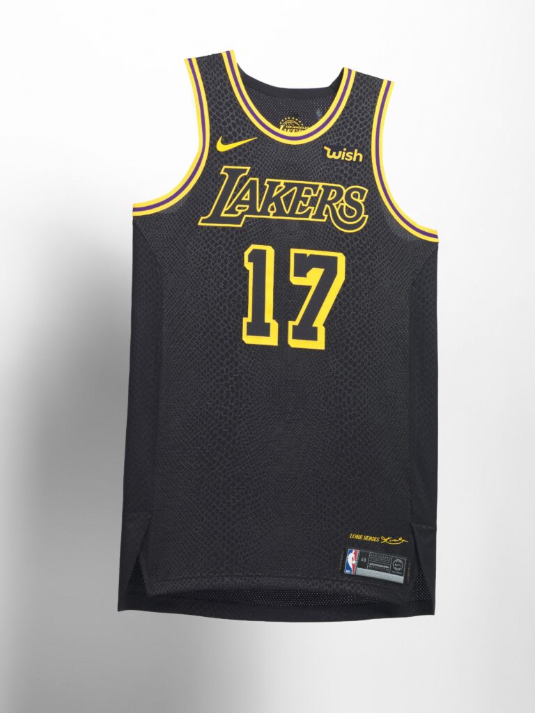 Maillot City Edition 2017 Lakers imaginé par Kobe Bryant