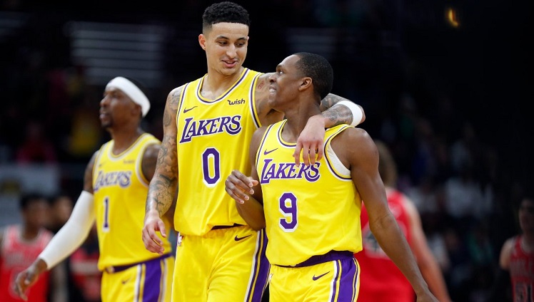 Rondo, Caruso et Kuzma grosses stats