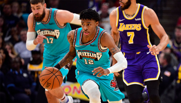 Ja Morant face aux Lakers