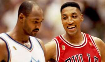 NBA – « Pour moi, ça reste le meilleur trash-talking de l’histoire » Scottie Pippen et Karl Malone lors des Finales 1997